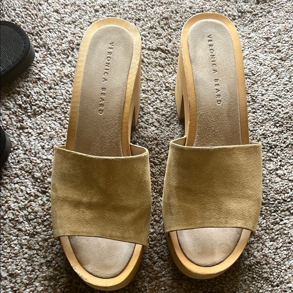 Veronica beard Hannalee block heel clogs - Picture 2 of 4